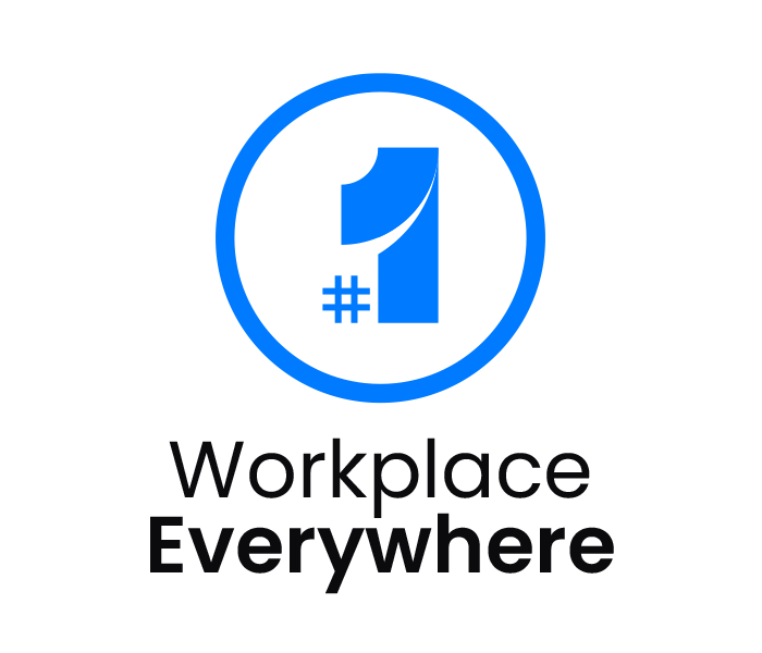 number one workplace everywhere badge 2